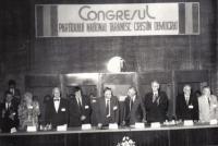 Sept - Congres PNTCD - S. Ghica, F. Raica, I. Ratiu, I. Alexandru, I. Diaconescu, E. Ghilezan, CC