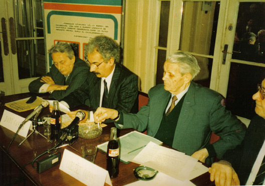 Conf. de presa PNTCD - I. Diaconescu, R. vasile, CC, V. Gabrielescu