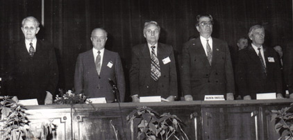 Conferinta PNTCD - CC, I. Cretu, I. Diaconescu, V. Gabrielescu 02