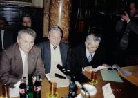 Constantin Ticu Dumitrescu, Ion Diaconescu, Corneliu Coposu