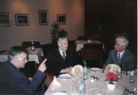 Martie 1995 - Delegatie la Dressda - Mihai Baican, Corneliu Coposu, Dr. Ianichen, Eicher 02