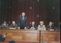 Sinaia 6 mai 1995 - Zilele monarhiei - Mircea Ciumara, Alexandru Paleologu, Corneliu Coposu 1