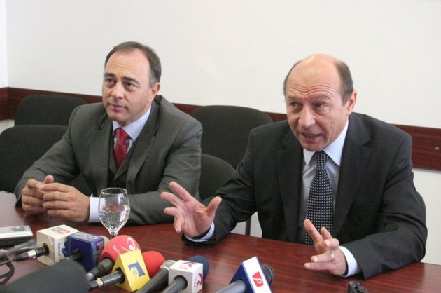 Dorin Florea si Traian Basescu