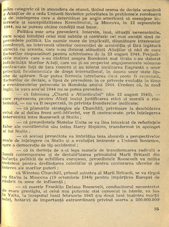 Armistițiul din 1944 și implicațiile lui