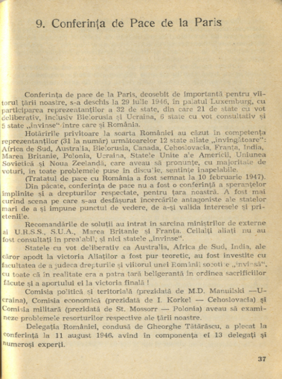 Armistițiul din 1944 și implicațiile lui