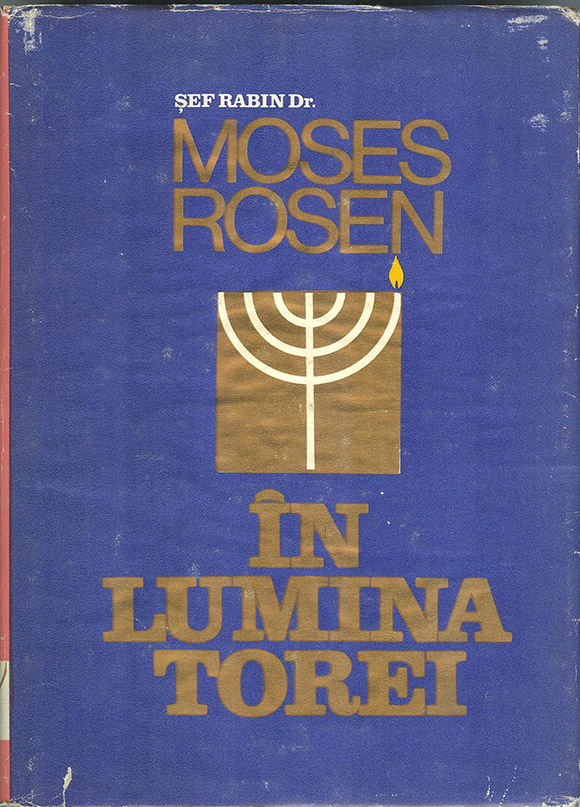 Autograf Moses Rosen