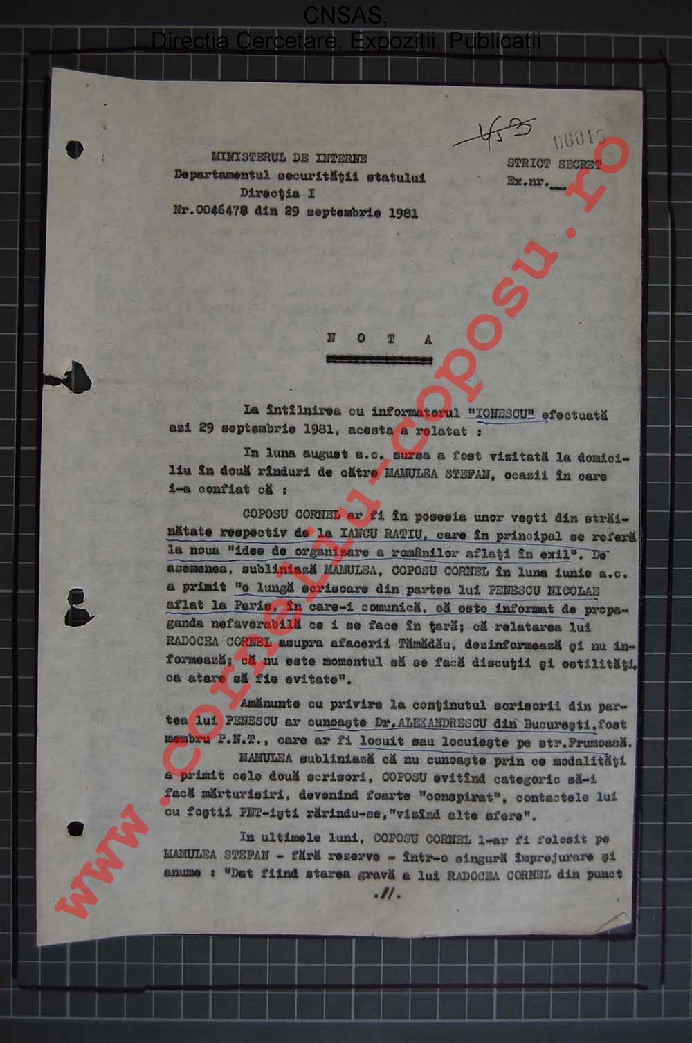Notă