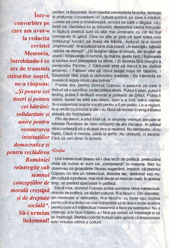 Revista 'Memoria' nr. 17