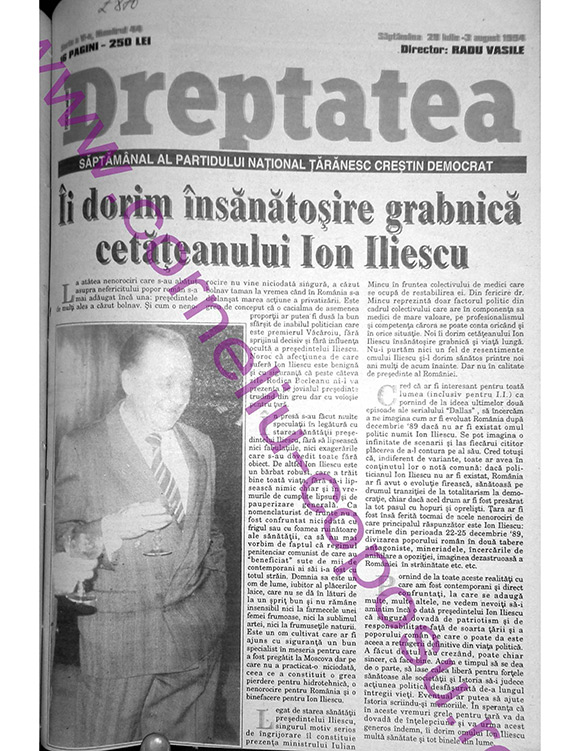Dreptatea Seria a V-a, nr 44, Săptămâna 29 iulie - 03 august 1994