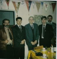Cu organizatia PNTCD Viena, Ion Hincioc, Corneliu Coposu