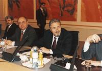 Cu Presedintele Emil Constantinescu la Sumitul UE Viena 1999