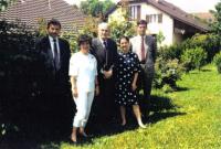 Versoix 1992 - cu familia Eremia