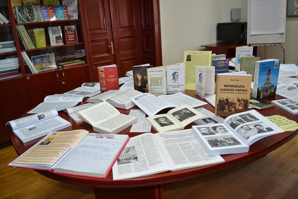 Expoziție de carte la Biblioteca Județeană Sursa foto: www.facebook.com/bibliotecajudeteana.salaj