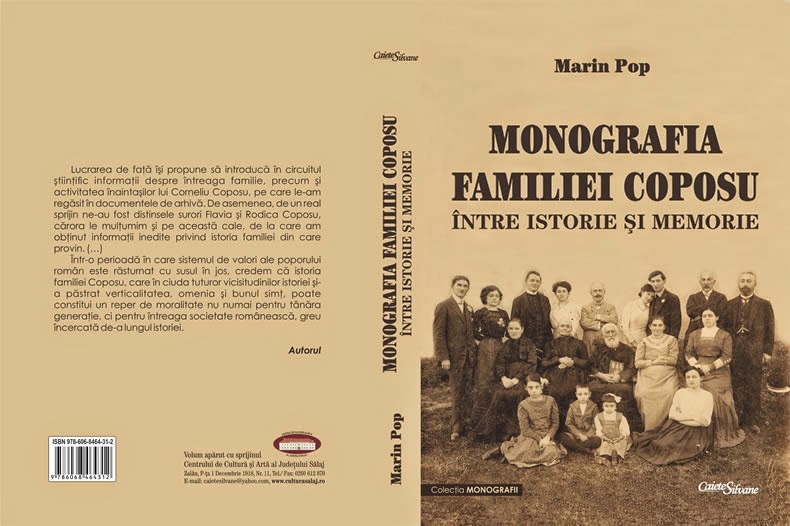 Coperta cărții Monografia familiei Coposu