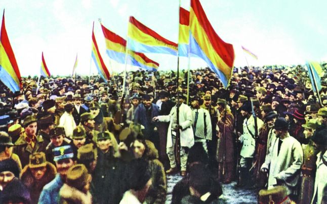Participantii de la marea unire 1 decembrie 1989