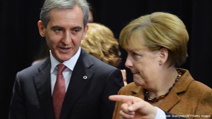 ue premierul Iurie Leanca si Angela Merkel