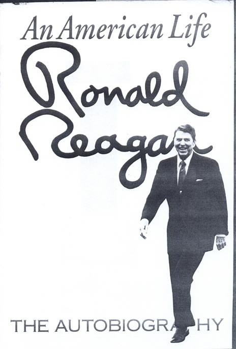 Copertă 'Ronald Reagan - The Autobiography'