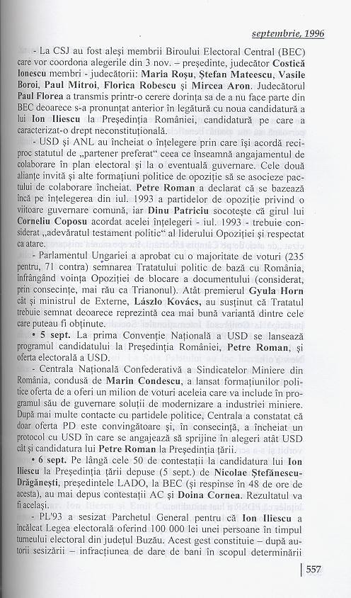 11 ani din istoria României - decembrie 1989 - decembrie 2000 - o cronologie a evenimentelor