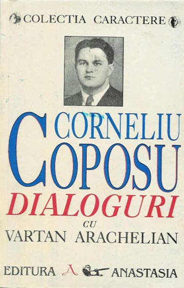 Copertă `Dialoguri cu Vartan Arachelian`, Corneliu Coposu