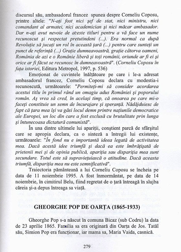 'Viaţa politică în nord-vestul României (1869-1948) - Partidul Naţional Român şi Naţional Ţărănesc din Sălaj', Marin Pop