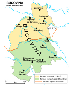 Harta Bucovinei