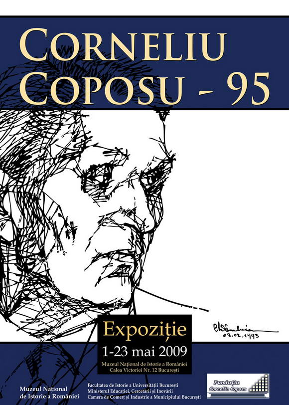Afiş Expoziţie "Corneliu Coposu - 95"