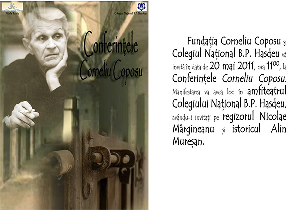 Invitatie la Conferintele Corneliu Coposu