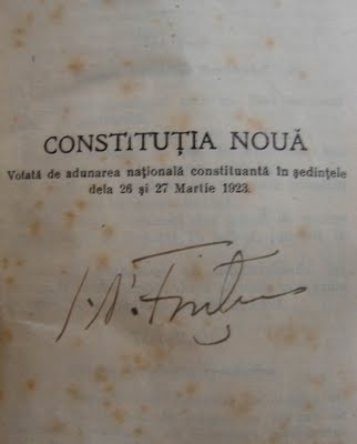 Constitutia din 1923, una dintre cele mai democratice ale vremii