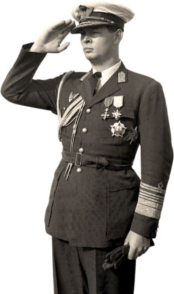 Majestatea Sa Regele Mihai I, în anul 1945