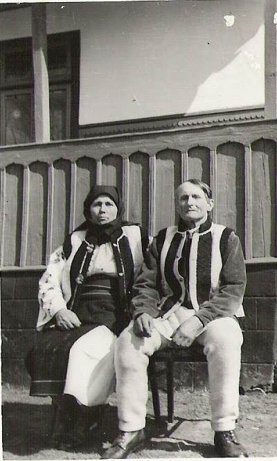 Lauric Gheorghe cu sotia sa Victoria, 1980