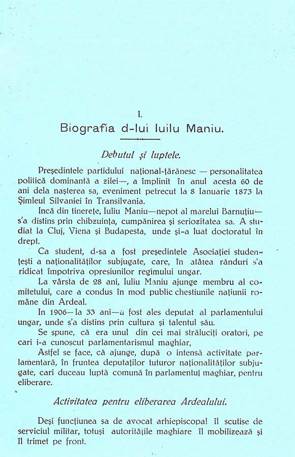 Iuliu Maniu Jubileu