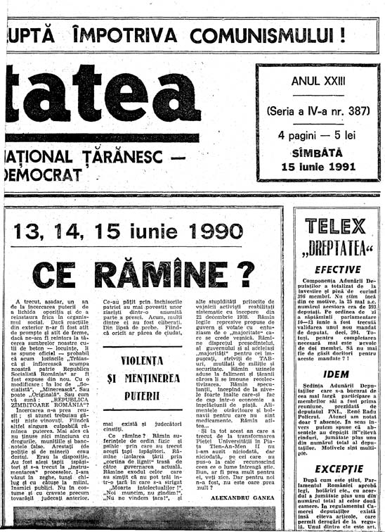 13, 14, 15 iunie 1990