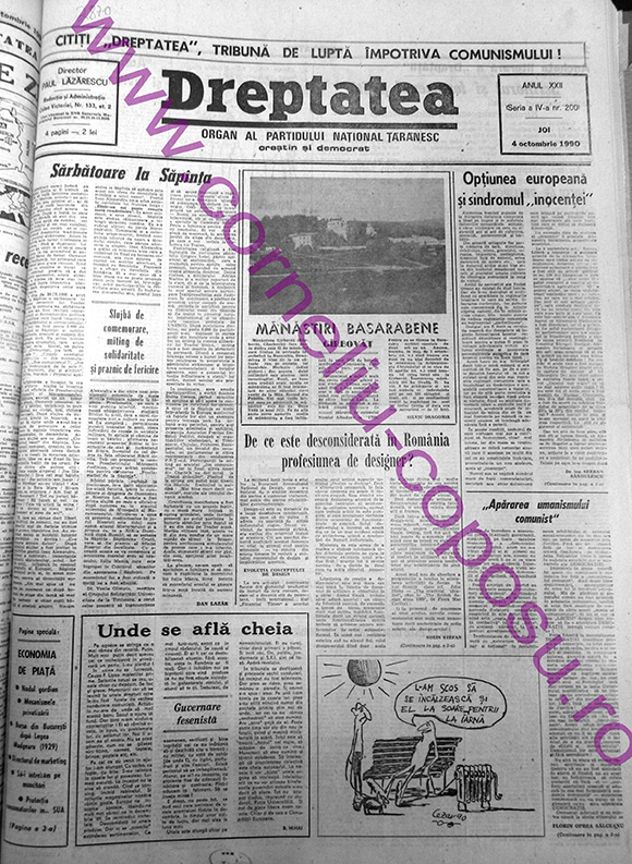 Dreptatea Anul XXII (Seria a IV-a) nr 200 - Joi 4 octombrie 1990